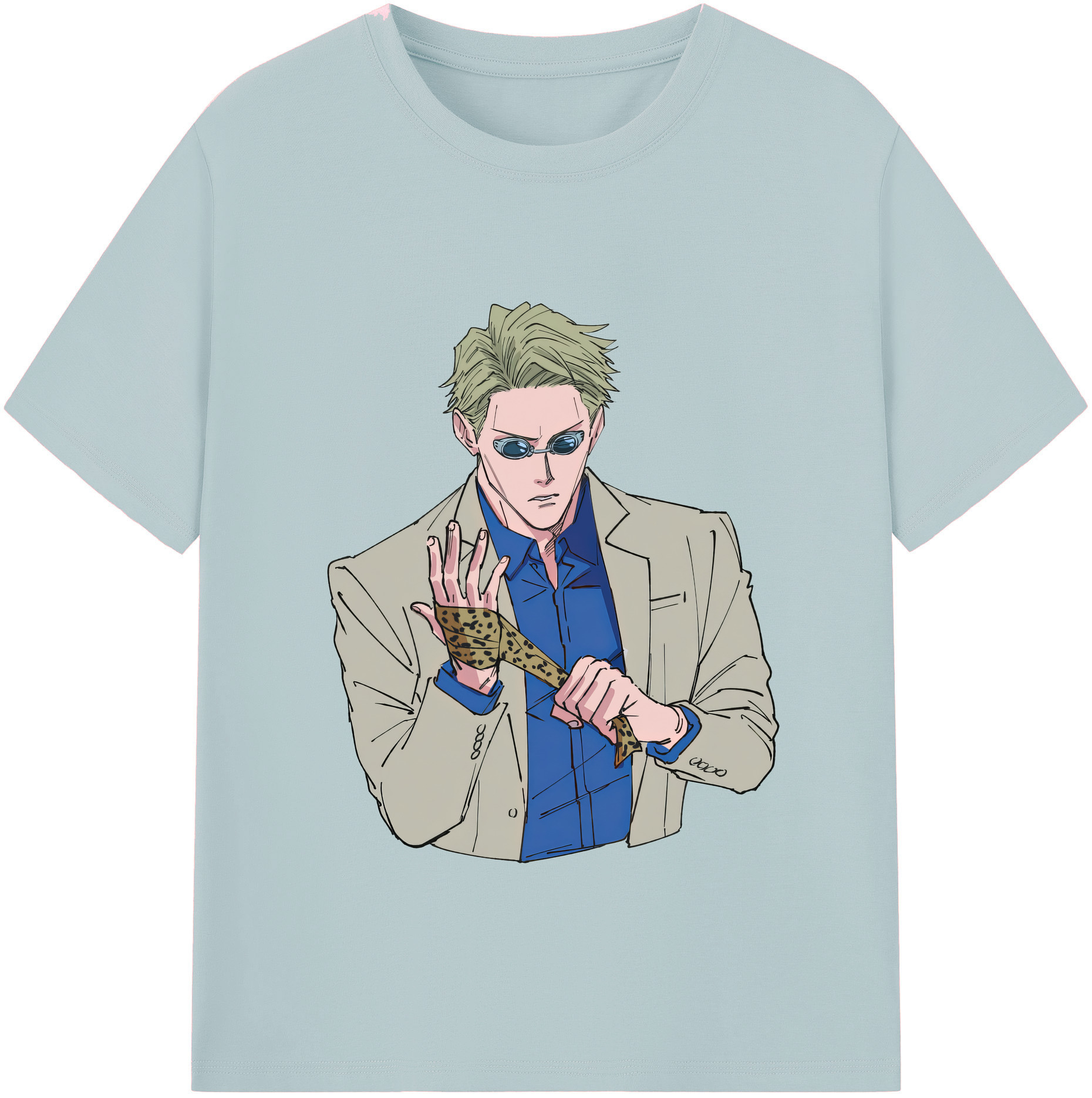 （画像用） 呪術廻戦 Jujutsu Kaisen 綿100％半袖Tシャツ（フロントプリント）